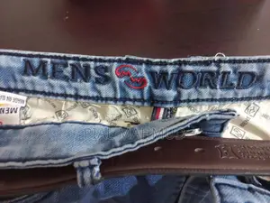 Men's World Denim Jeans Navy Blue Premium