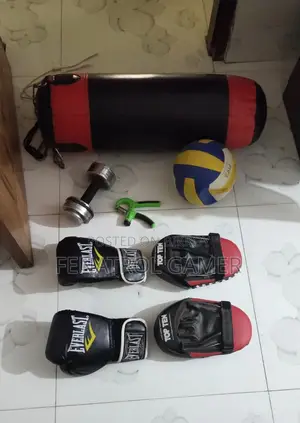 Home Gym + Boxing Practice Set বিক্রয়যোগ্য