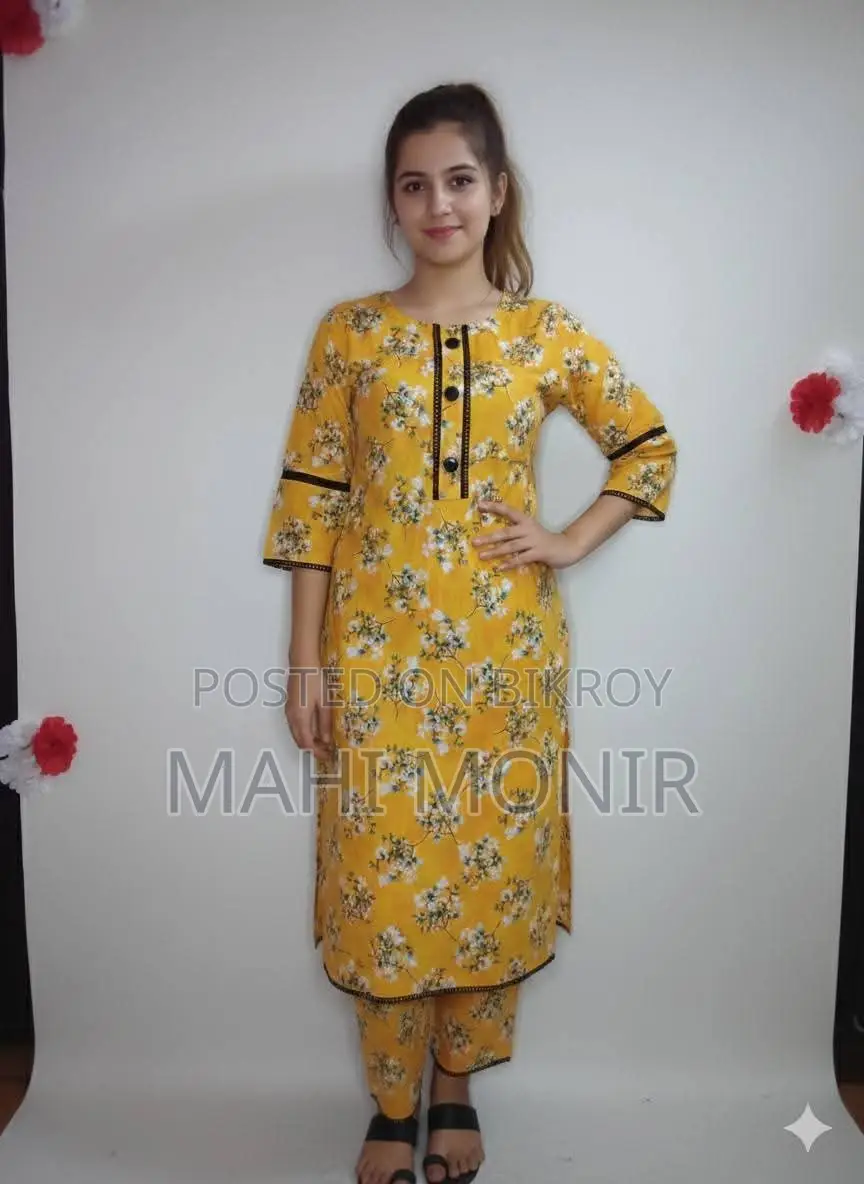 100% Cotton Fabric Dress