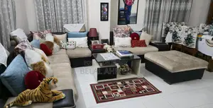 L-Shaped Sofa Set for Living Room