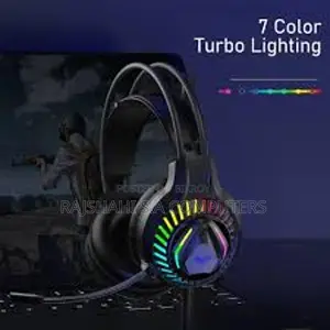 Ramadan Offer: AULA S605 Wired Double Port Black Over-Ear Gaming Headphone