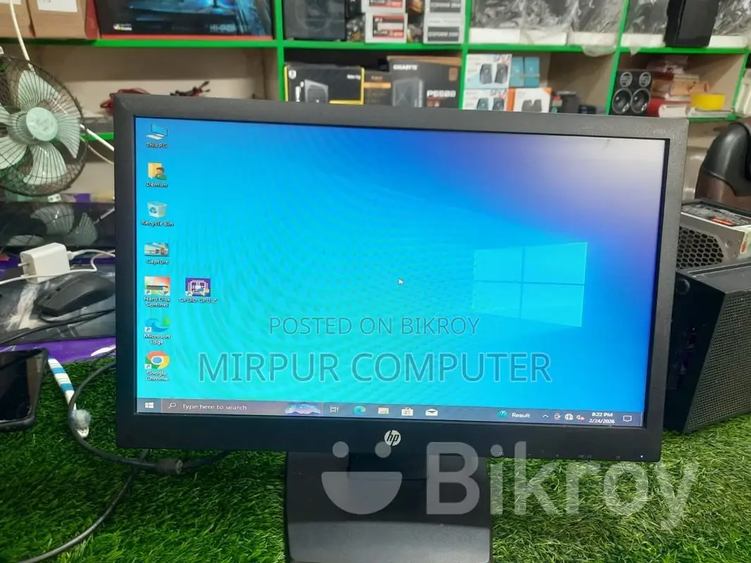 Monitor Led HP 19"led Completely Fresh