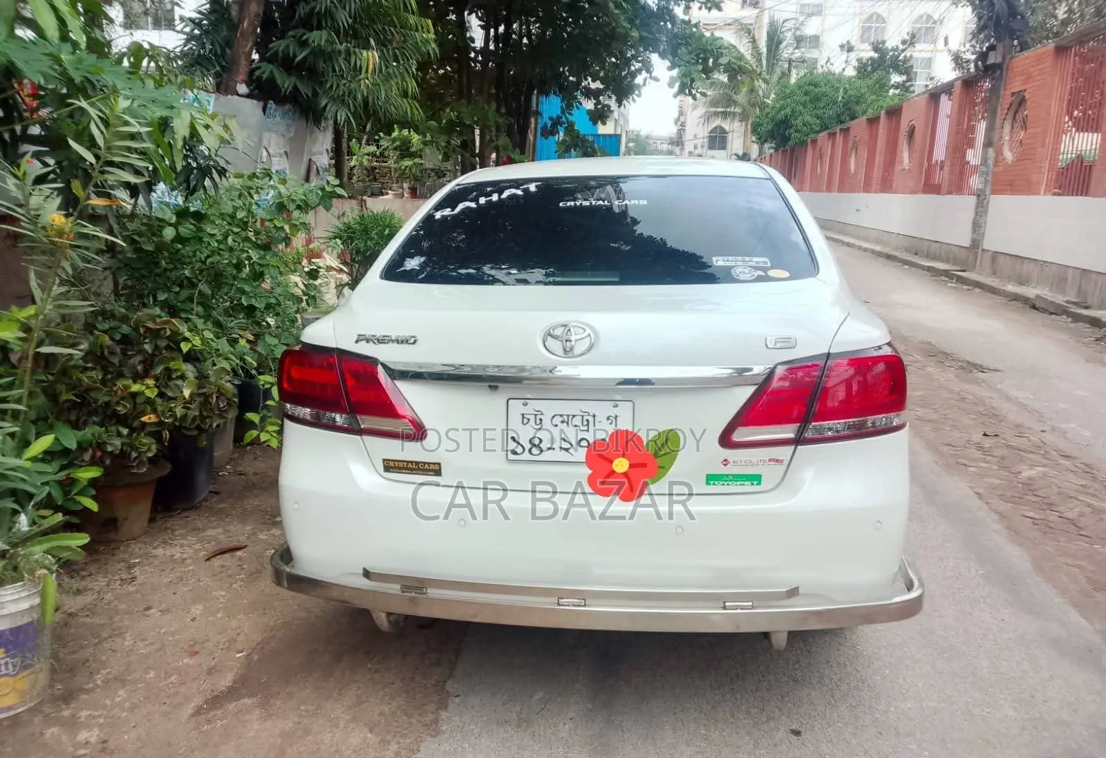 টয়োটা প্রিমিয়ো এফইএক্স প্যাকেজ ২০১৮