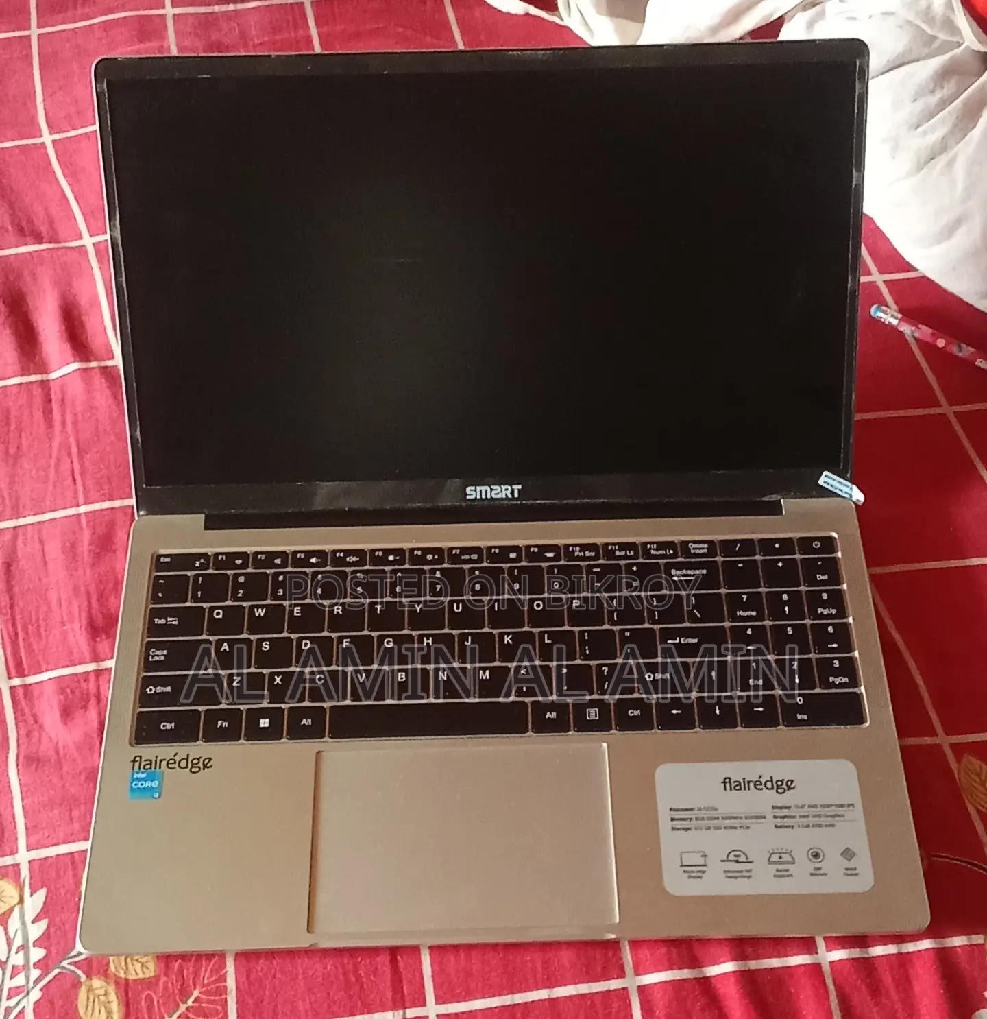 স্মার্ট ব্র্যান্ডের ল্যাপটপ | Intel Core I3 | SSD 512GB