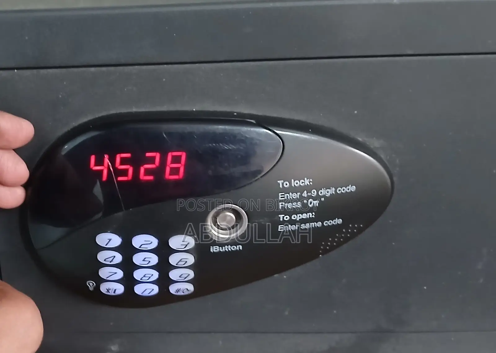 Digital Locker with Hidden Keys, Password System & Emergency Key
