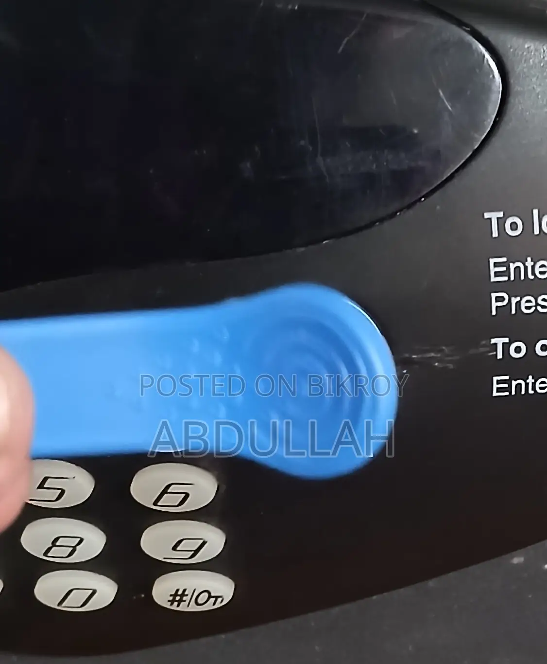 Digital Locker with Hidden Keys, Password System & Emergency Key