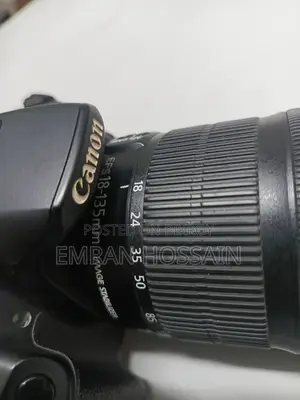 Canon 700D With 18-135 STM Lens 2 Battery, SD Card, Data Cable