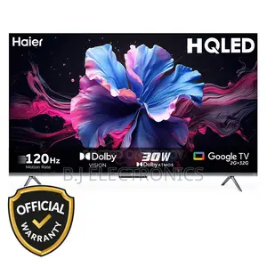 চট্টগ্রাম এ -Haier 65 Inch Bezel-less HQLED 4k UHD Google Tv - অফিসিয়াল