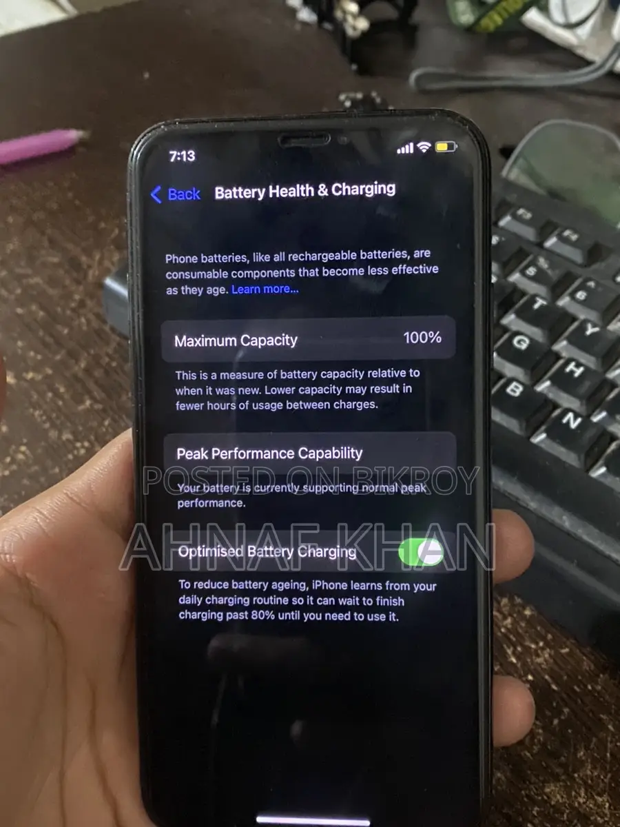 Apple iPhone X 256 GB Black