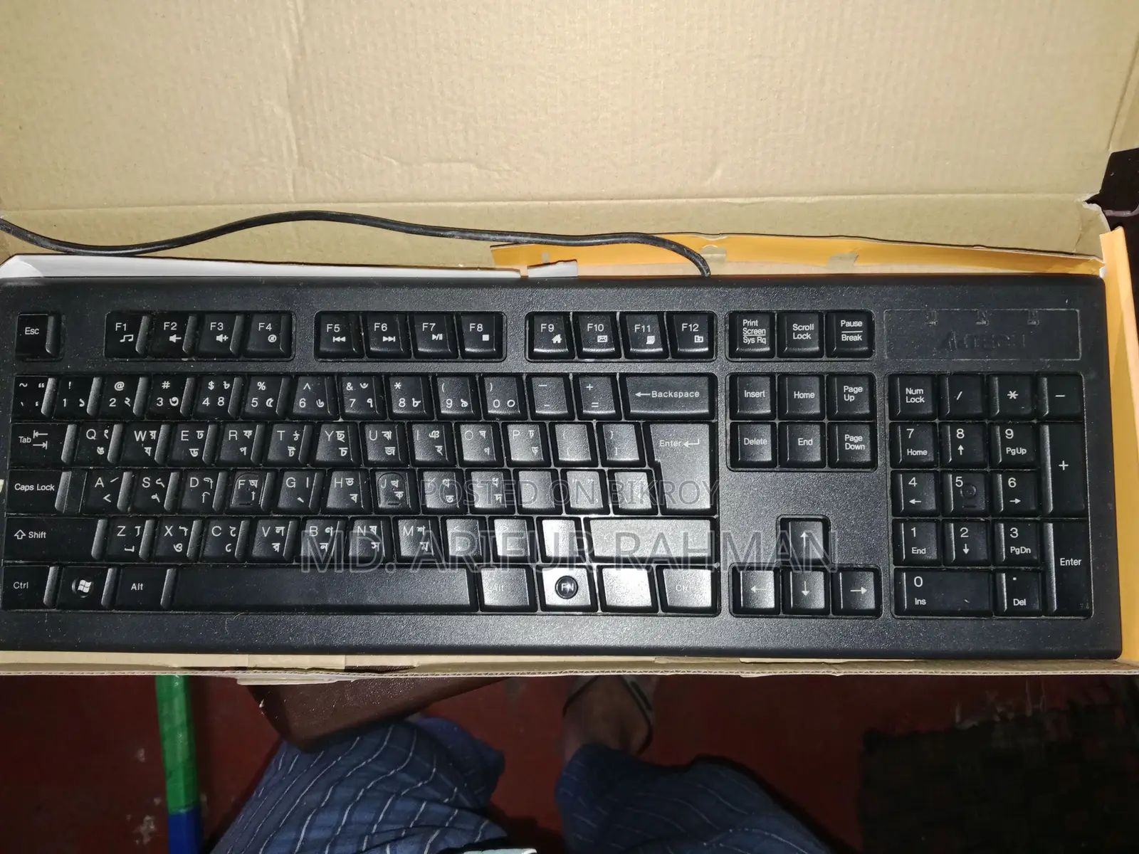 A4tech Keyboard Model-krs-82