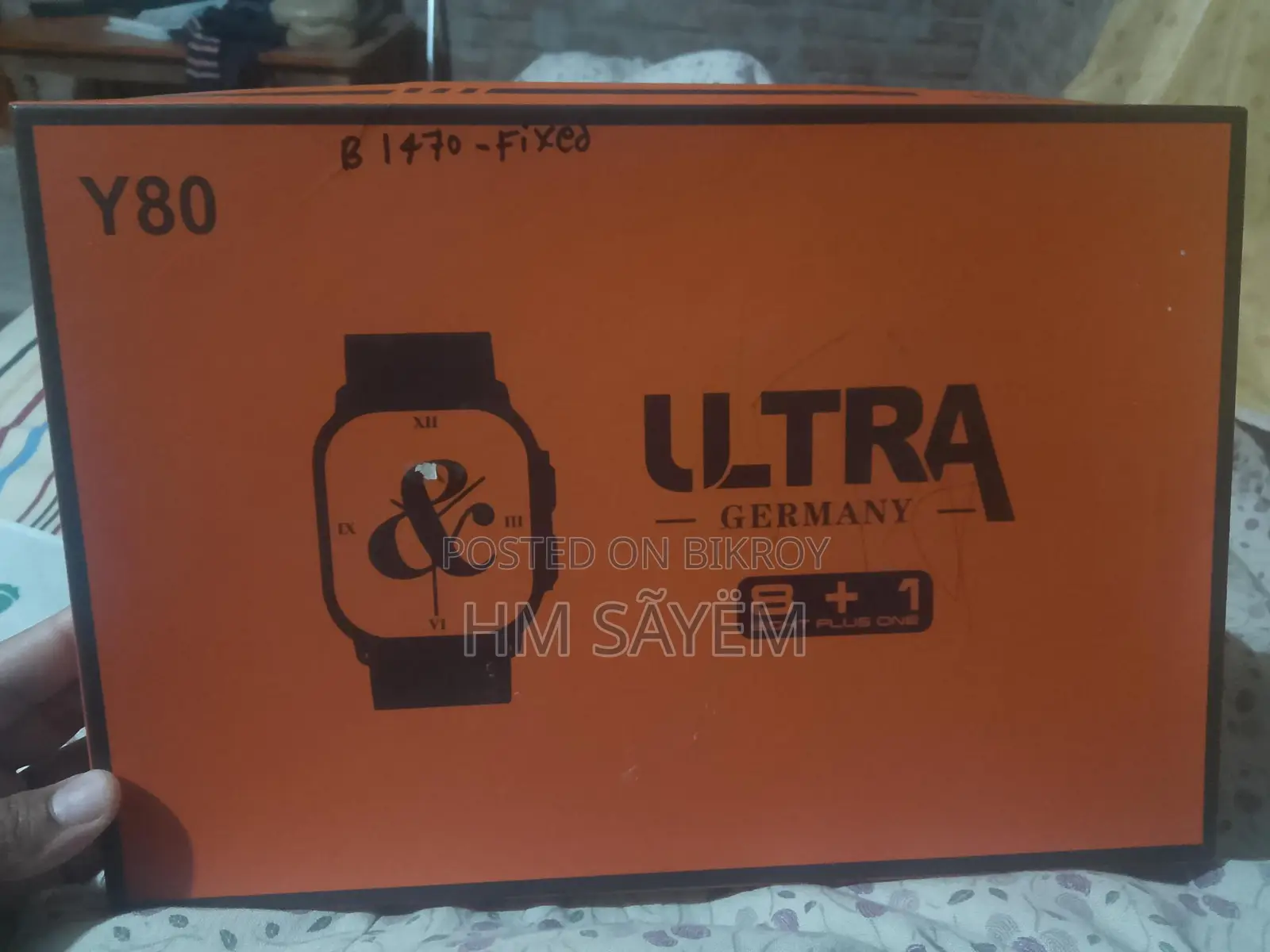 Y80 Ultra - Android Watch (Bluetooth Connect)