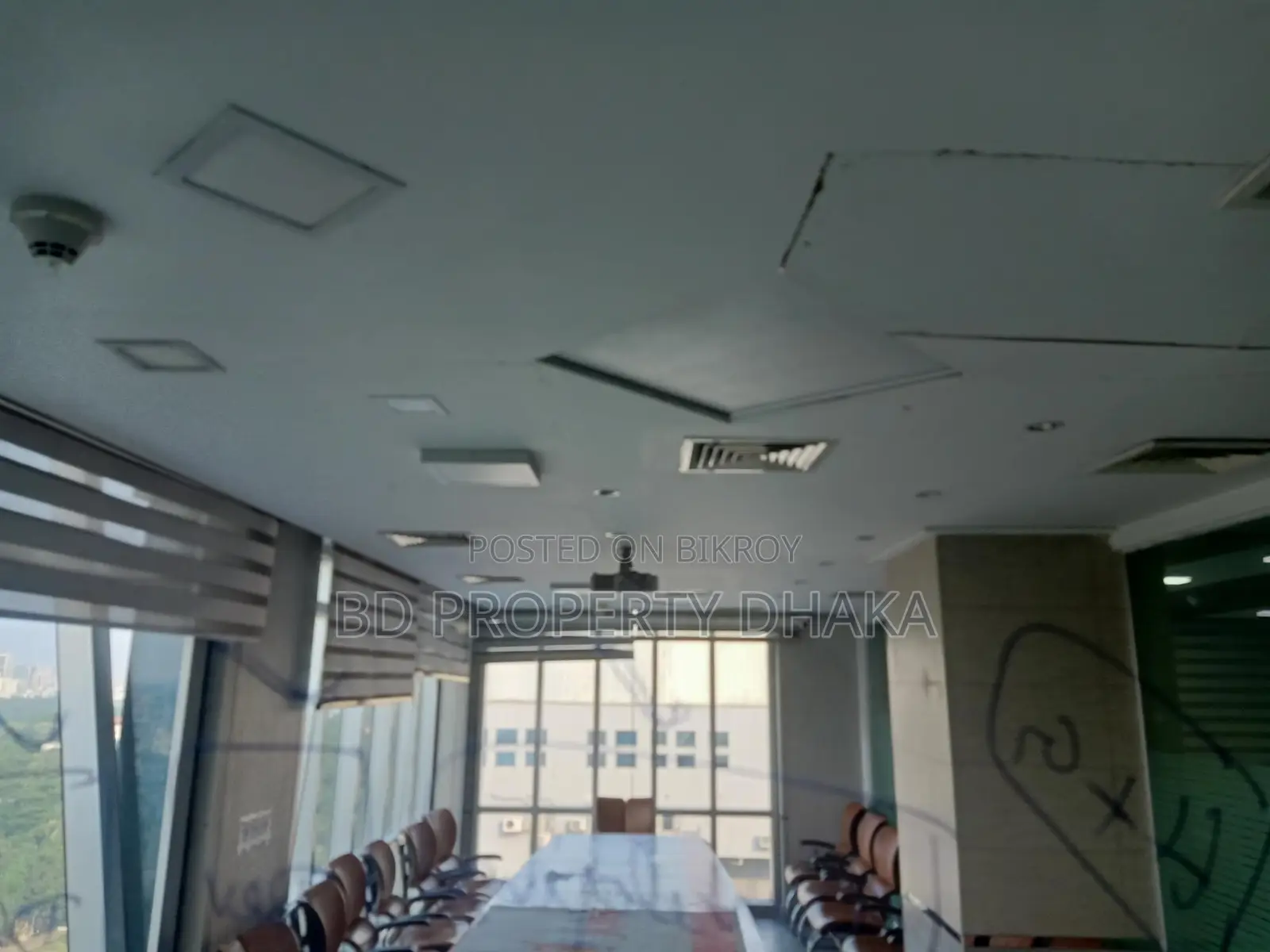 12000 Sqft open Commercial space rent in Gulshan Avenue