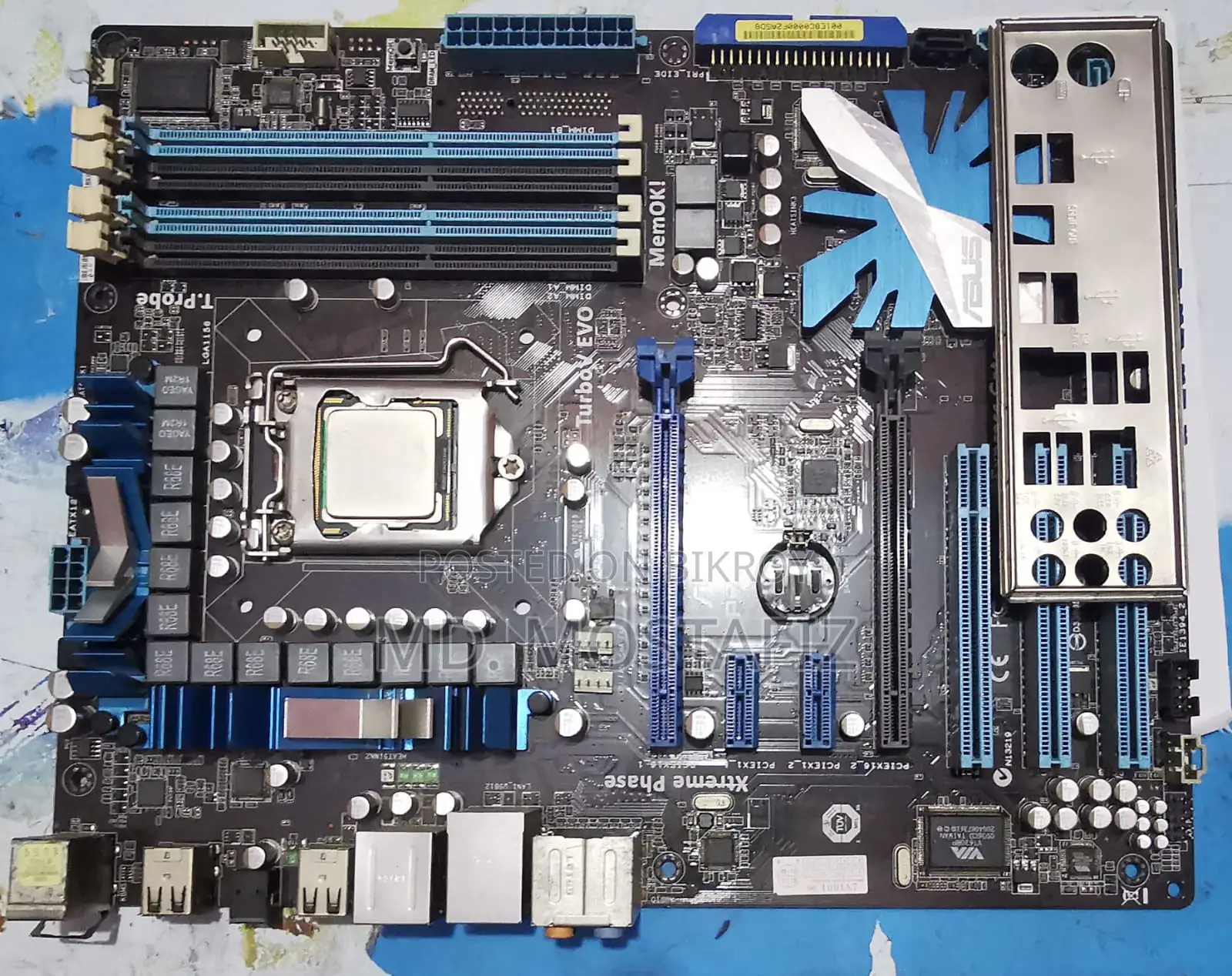 Asus P7p55d Motherboard + Intel Core I7-870 Processor Combo