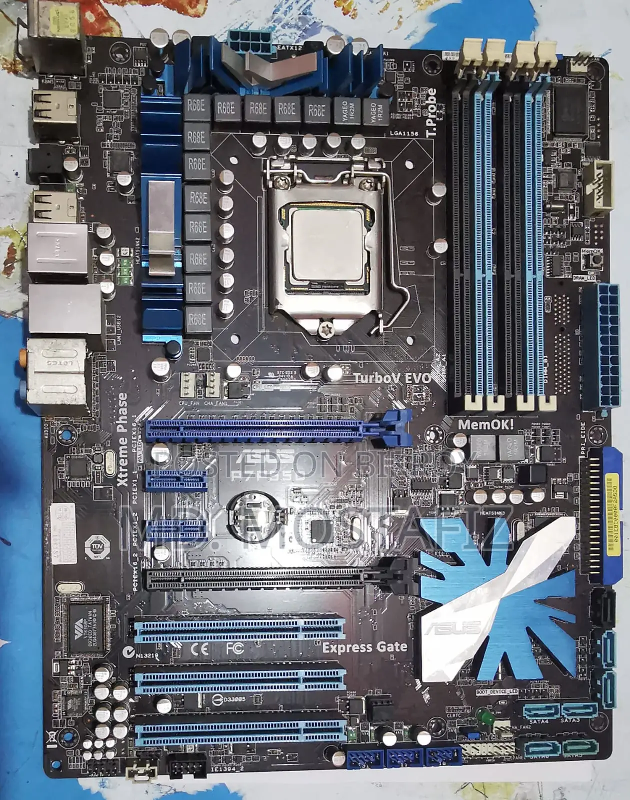 Asus P7p55d Motherboard + Intel Core I7-870 Processor Combo