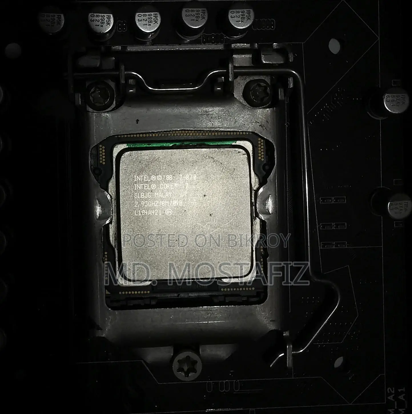 Asus P7p55d Motherboard + Intel Core I7-870 Processor Combo