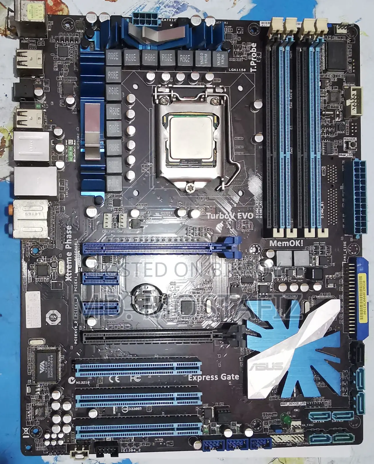 Asus P7p55d Motherboard + Intel Core I7-870 Processor Combo