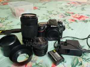 Nikon D7100 with 70-300afp vr and 50mm 1.8d