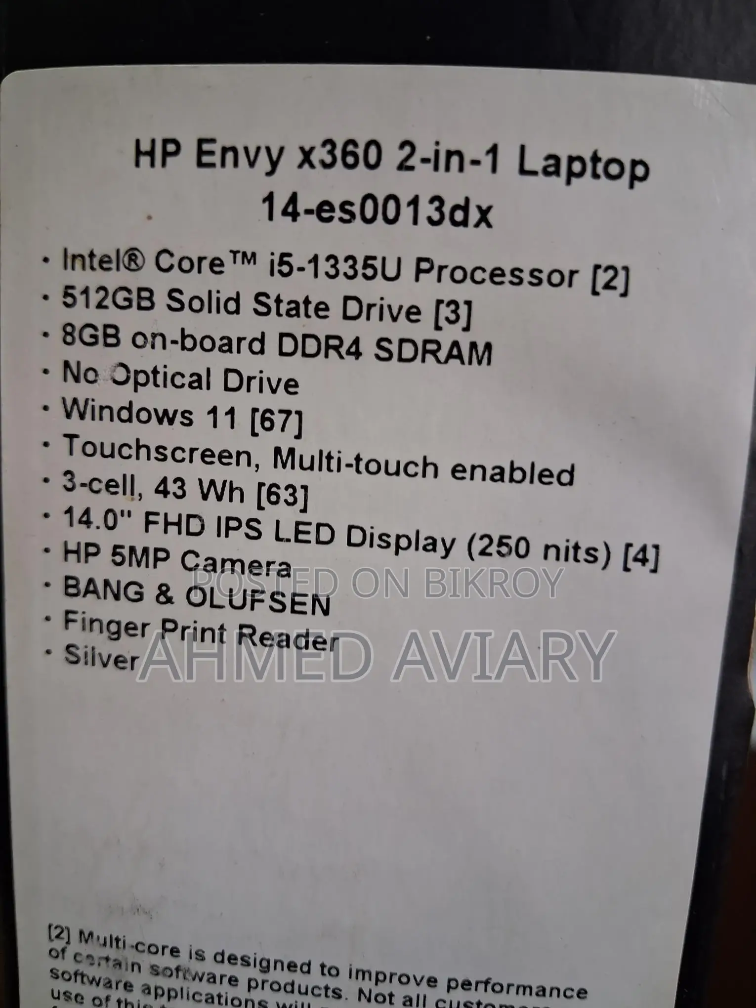 HP Envy X-360 2-in-1