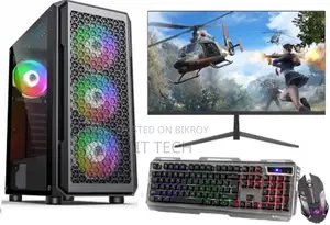 ফ্রি-ফায়ার গেমিং_৬ষ্ঠ জেন Cor i3 8GB RAM 1TB/128GB SSD 4GB GRPX& 20" LED