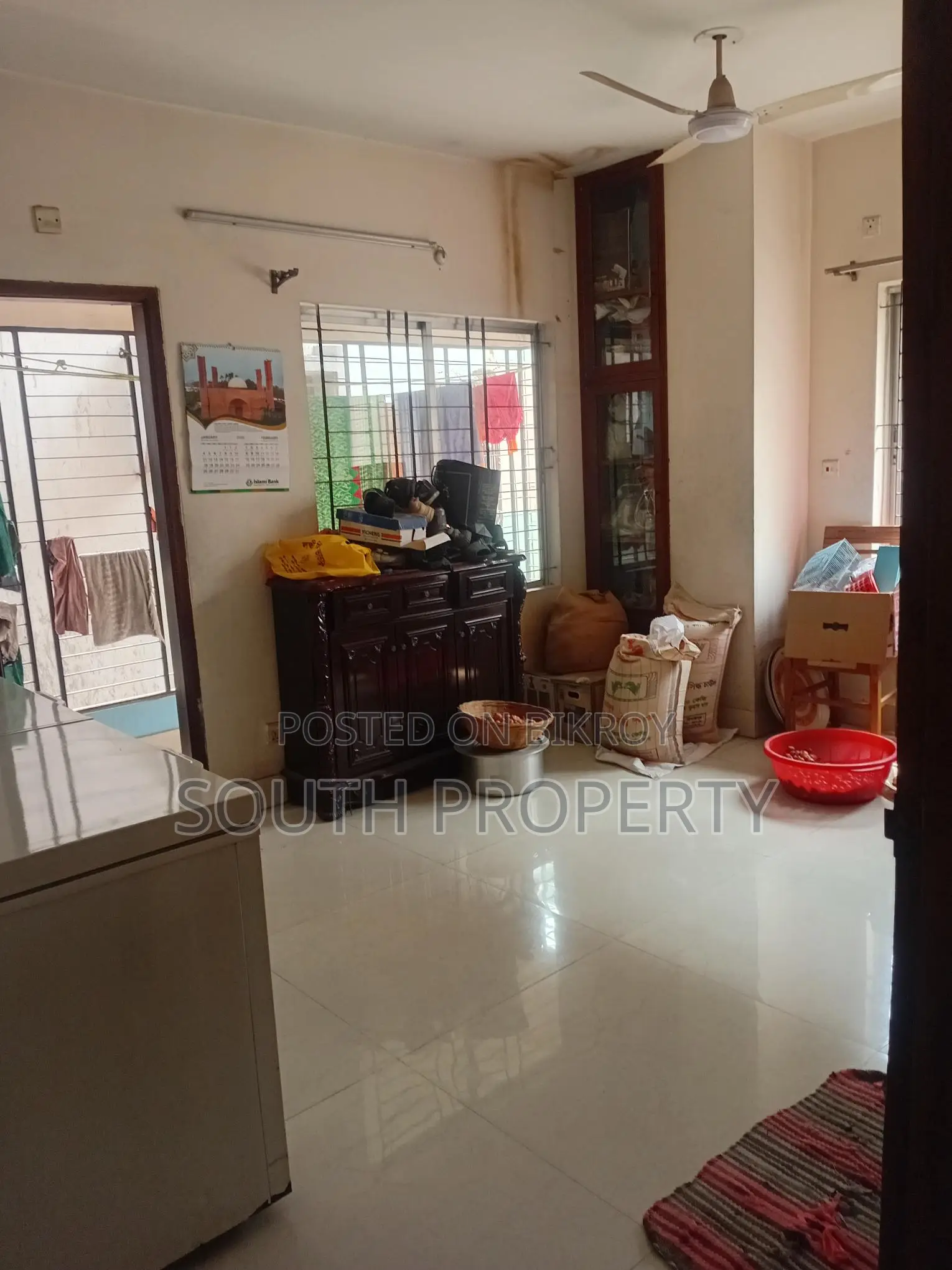 Ready used 1200 sft flat sale at Malibagh, Dhaka