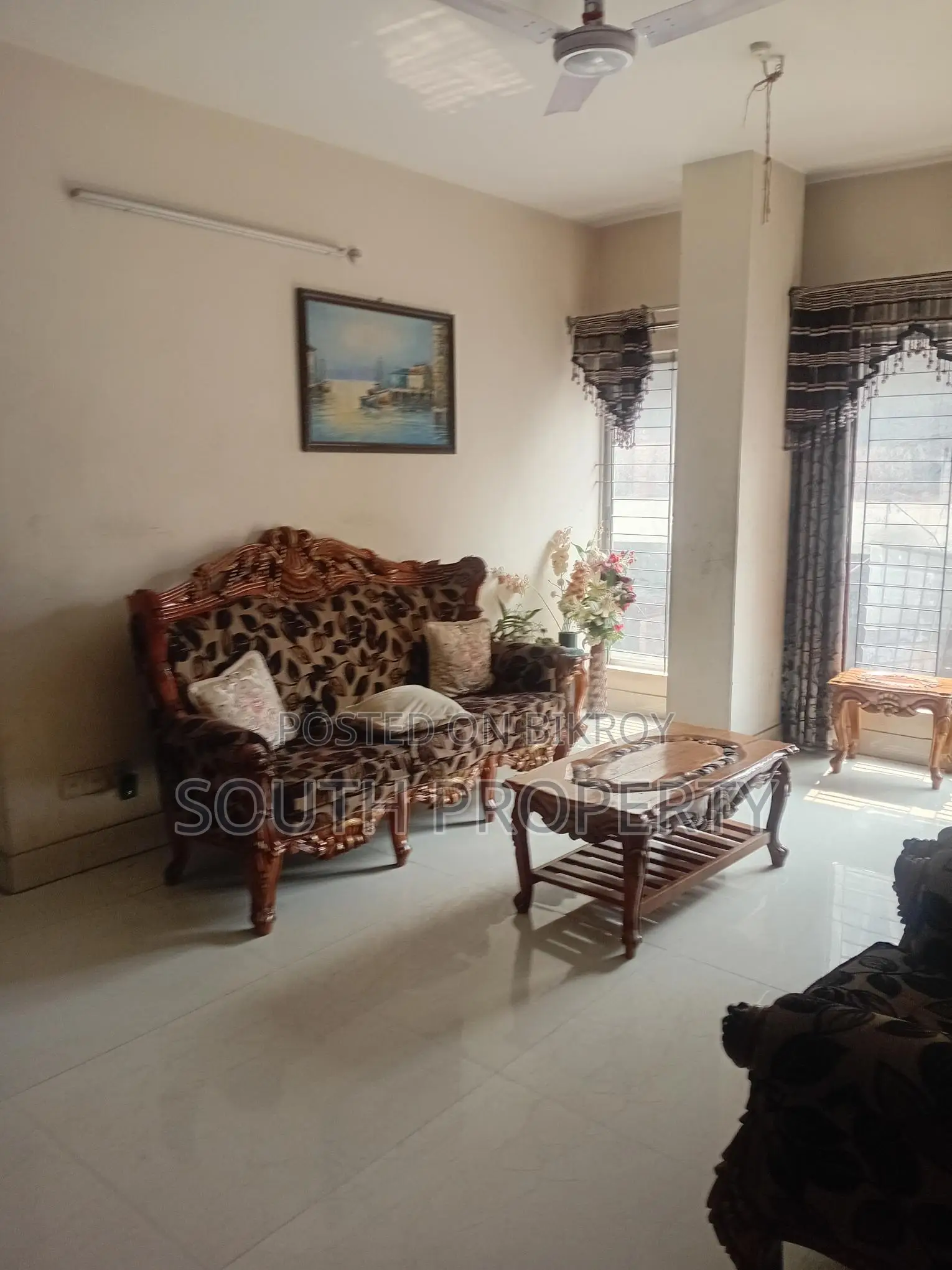Ready used 1200 sft flat sale at Malibagh, Dhaka