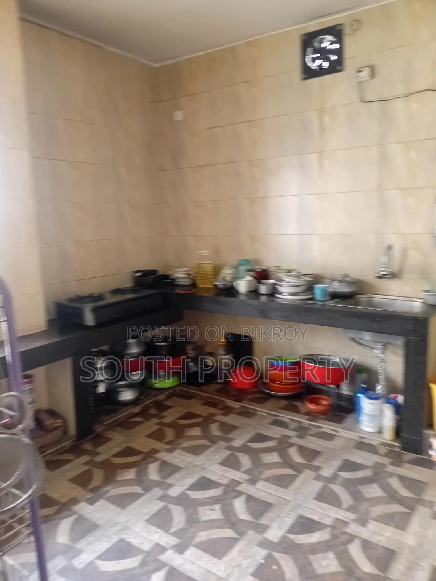 Ready used 2400 sft flat sale at Malibagh, Dhaka