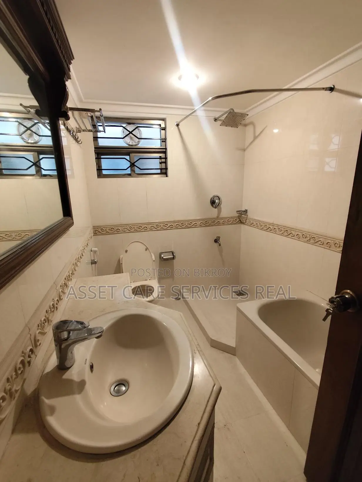 3000-Sqft 4-Bedroom Semi-Furnished Apartment for Rent in North Gulshan