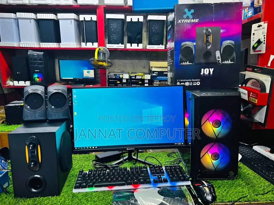 New CORE_i5+4GB+1000GB+128GB SSD+Samsung 19''LED