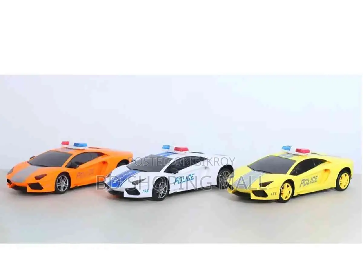 Remote Control 3d Police Car