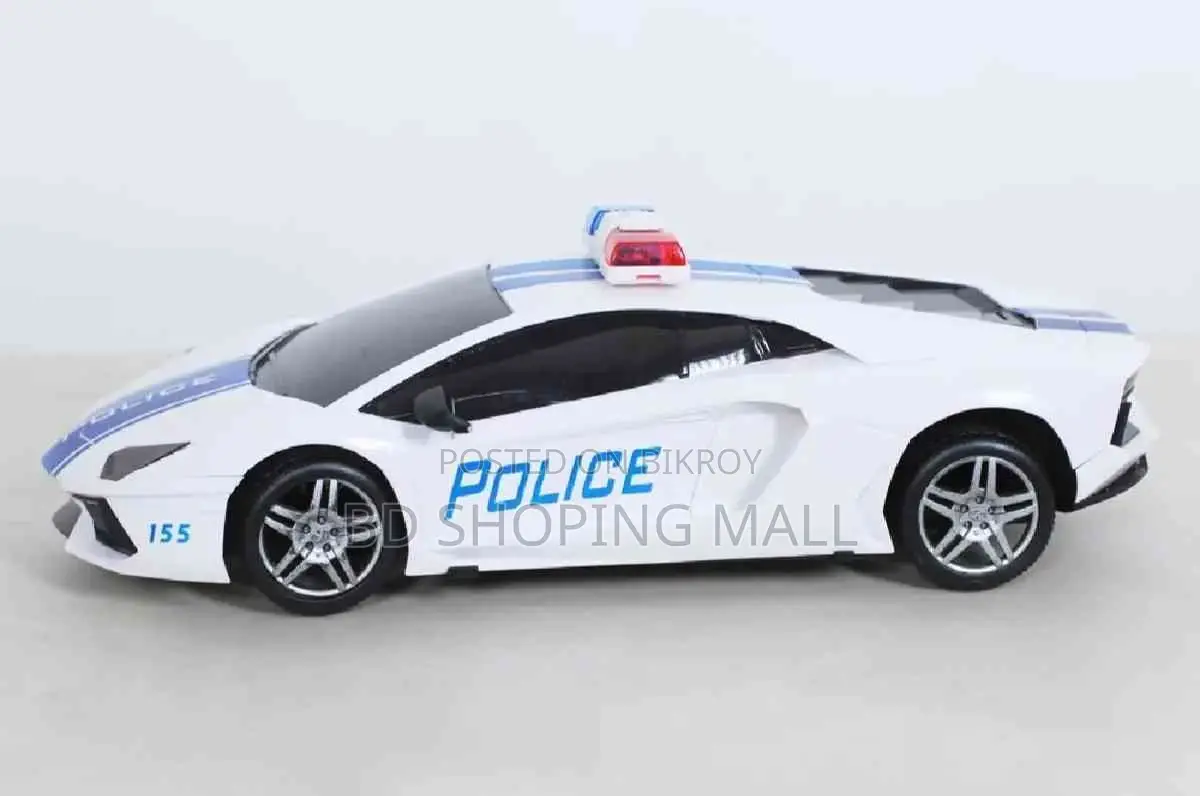 Remote Control 3d Police Car
