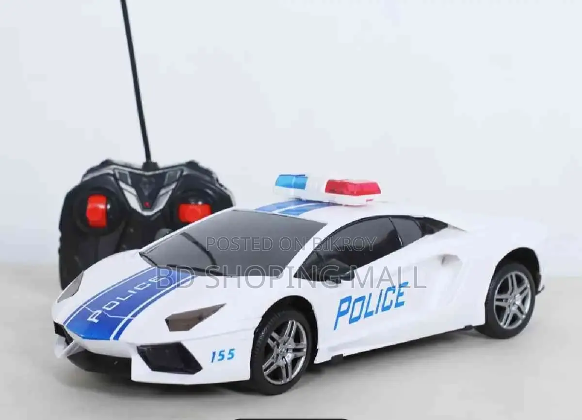 Remote Control 3d Police Car