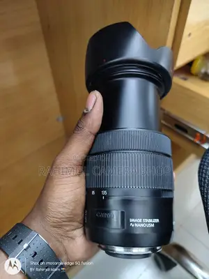 Canon 18-135 USM Master lens..