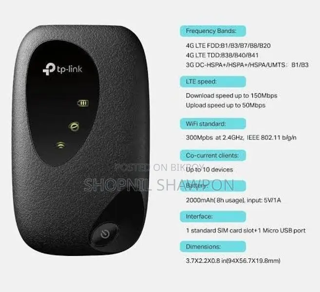 Tp-link M7200 150mbps 4g Lte