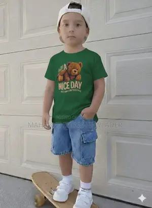 Baby Boy’s Premium Set - Stylish T-shirt & Denim Pant