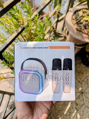 Portable Colorful Karaoke Sound System