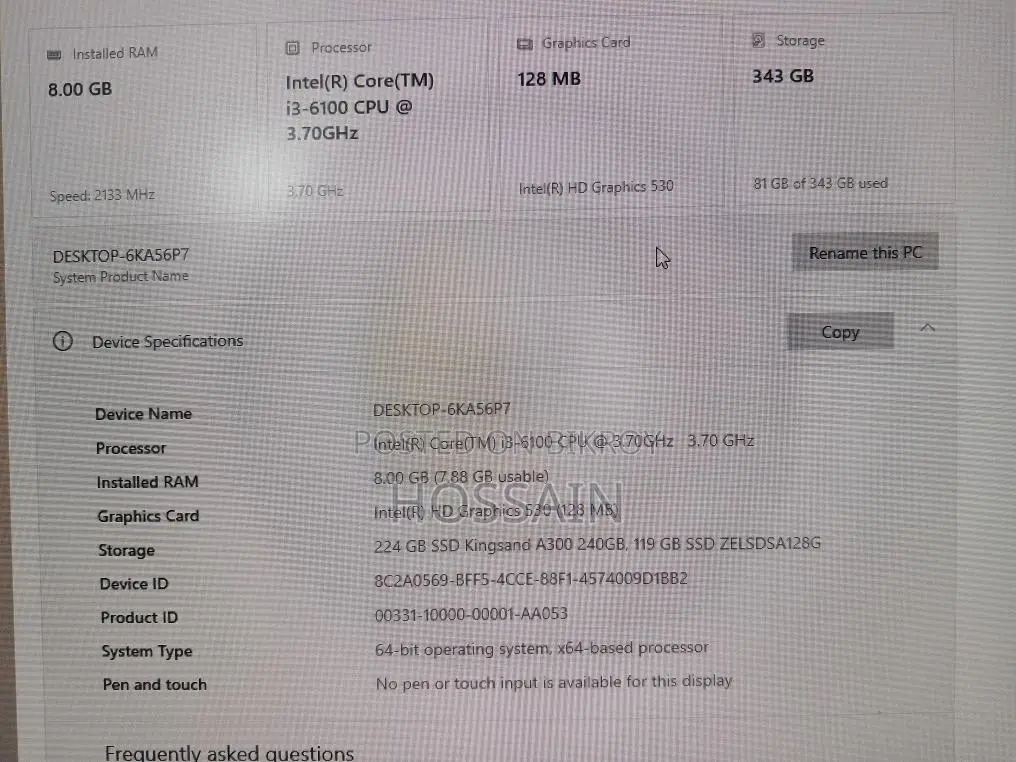 Running Desktop PC