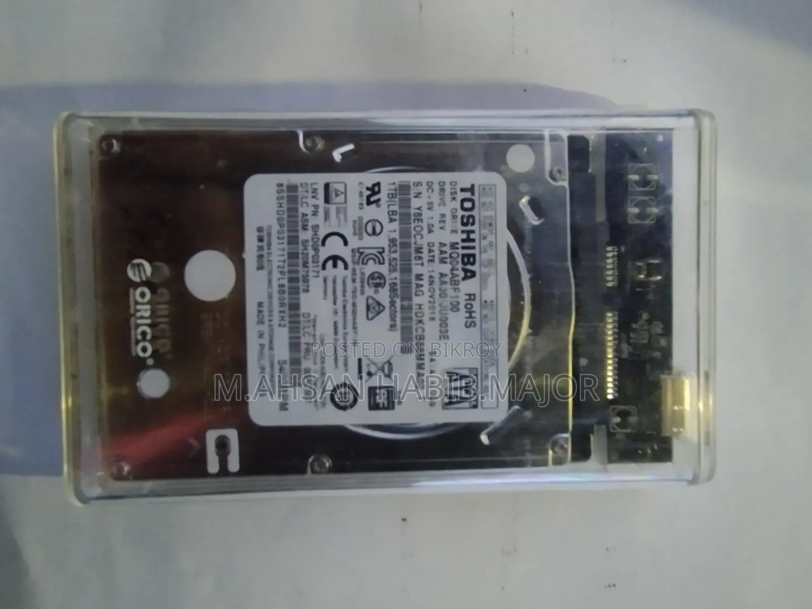 Used Porable Harddisk