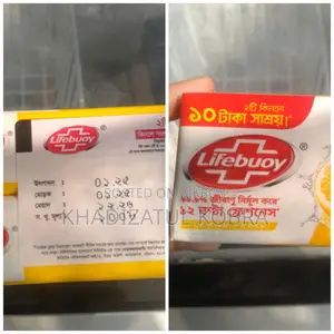 Lifebuoy lemon fresh soap bar.