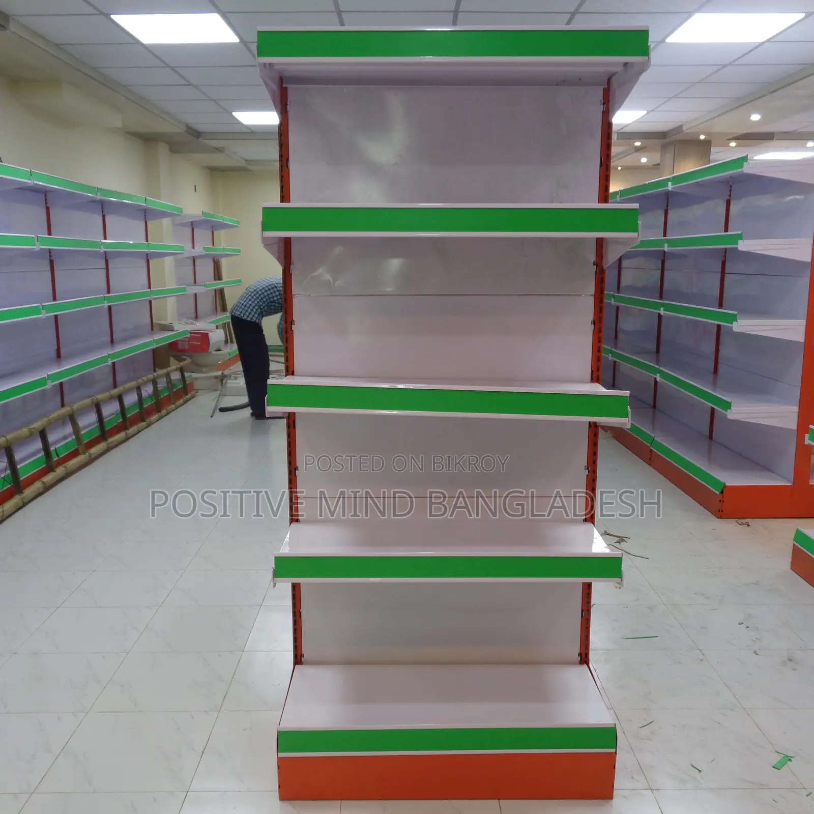 Ready Stock Super Shop Display Gondola Rack Shelves Heavy Quality