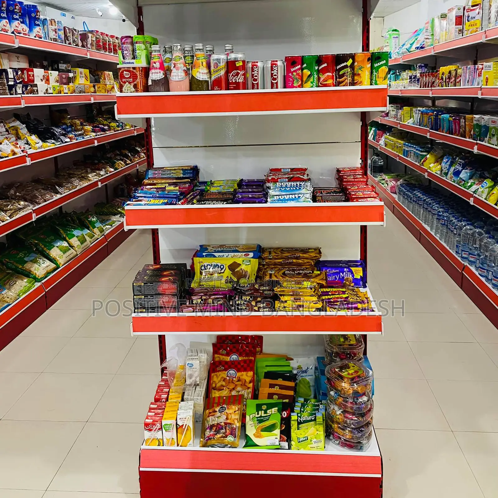 Ready Stock Super Shop Display Gondola Rack Shelves Heavy Quality
