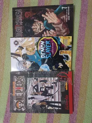 Three Manga Books For Sell