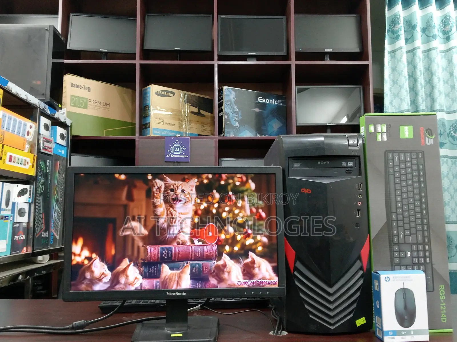 Intel Core i3 4th Gen | ViewSonic 19" LED Monitor Full Setup