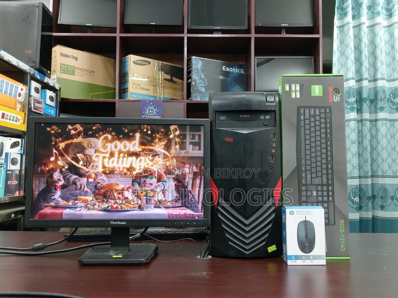 Intel Core i3 4th Gen | ViewSonic 19" LED Monitor Full Setup