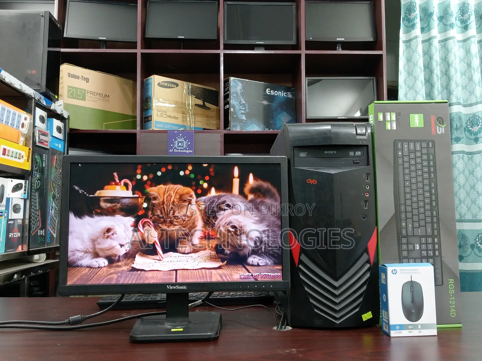 Intel Core i3 4th Gen | ViewSonic 19" LED Monitor Full Setup