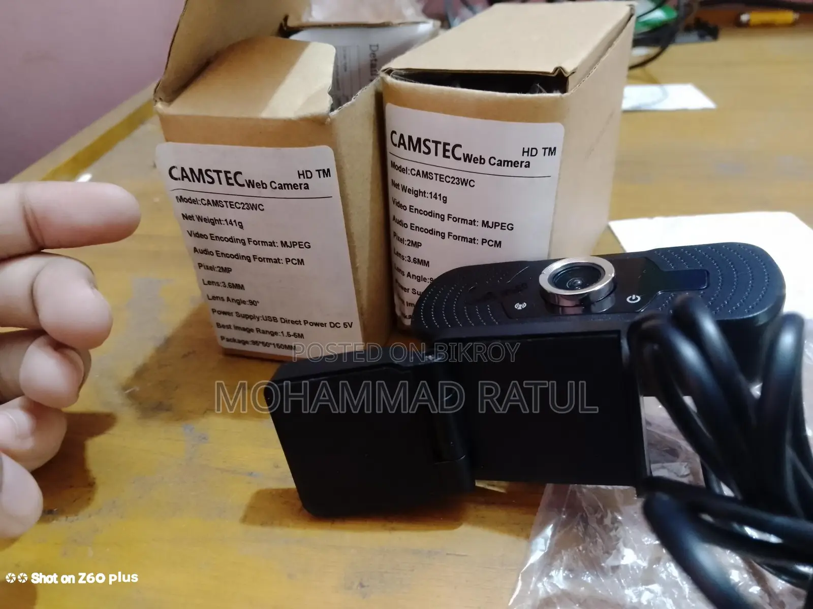1080p Full HD Webcam Clear Footage (Brand New)