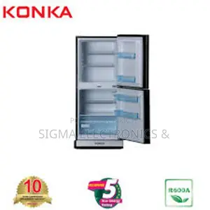 KONKA Refrigerator 2-Door, Upper Freezer (180 Ltr)