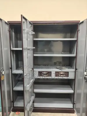 Steel Almari - Premium Steel Almirah — Huge Space, Robust Build!