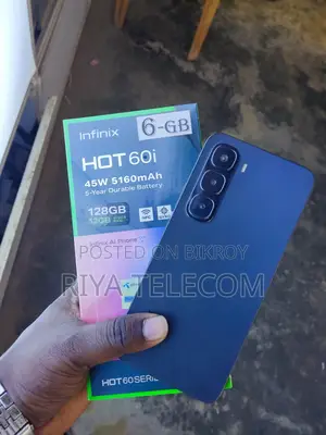 Infinix Hot 60i 6/128 (Brand New)
