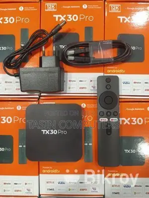 TX 30 Pro 12k Android Smart Tv Box Brand New