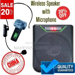 Wireless Speaker With Microphone For Teachers T'alims